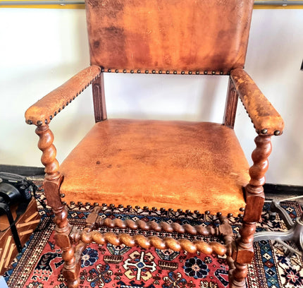 Antique Spanish Colonial Armchair - Yatva