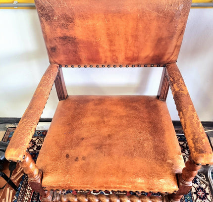 Antique Spanish Colonial Armchair - Yatva