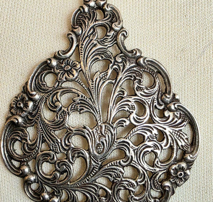 Antique Sterling Silver Necklace - Yatva