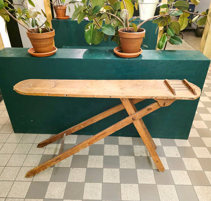 Antique Wooden Ironing Board - Early 20th Century Primitive - Yatva