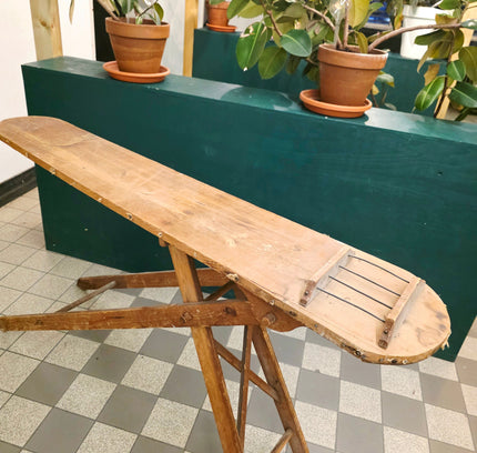 Antique Wooden Ironing Board - Early 20th Century Primitive - Yatva
