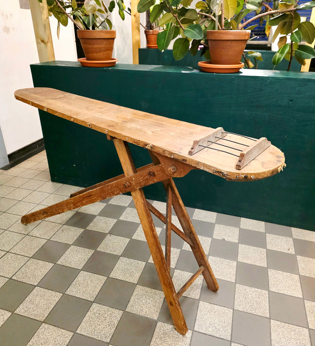 Antique Wooden Ironing Board - Early 20th Century Primitive - Yatva
