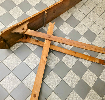 Antique Wooden Ironing Board - Early 20th Century Primitive - Yatva