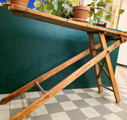 Antique Wooden Ironing Board - Early 20th Century Primitive - Yatva