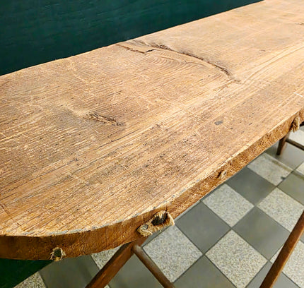Antique Wooden Ironing Board - Early 20th Century Primitive - Yatva