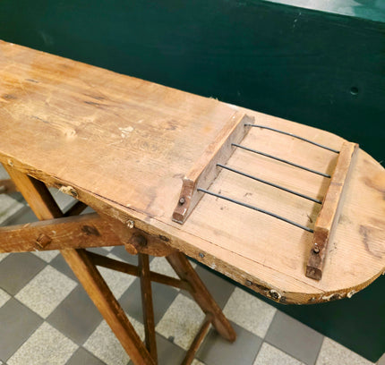 Antique Wooden Ironing Board - Early 20th Century Primitive - Yatva