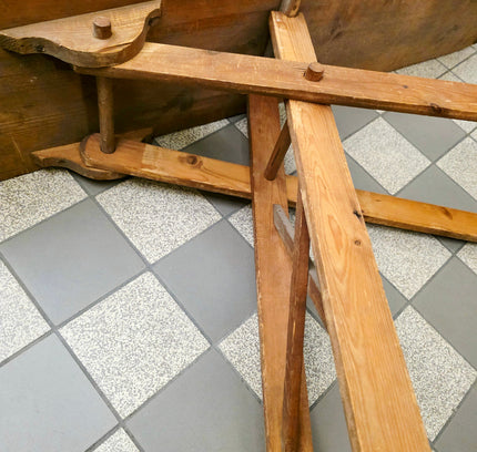 Antique Wooden Ironing Board - Early 20th Century Primitive - Yatva