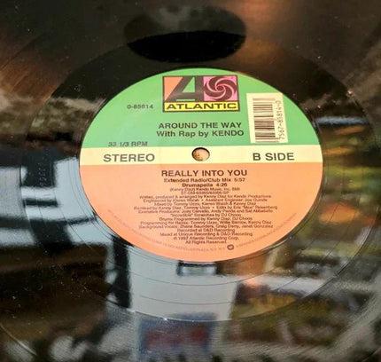 Around The Way By Kendo – Really Into You Vinyl Record - Yatva