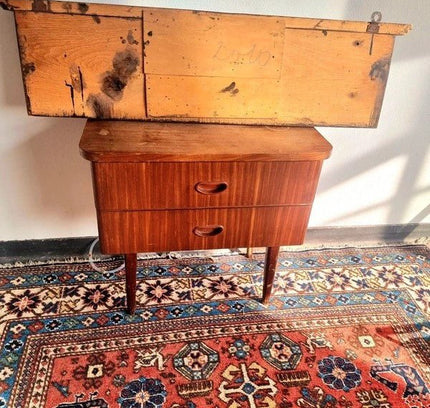 Art Nouveau / Carved Wooden Antique Oak Wall Coat Rack(ca. 1910–1920) - Yatva