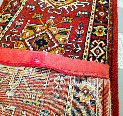 Authentic Hand - Knotted Kazak Runner Rug - Yatva