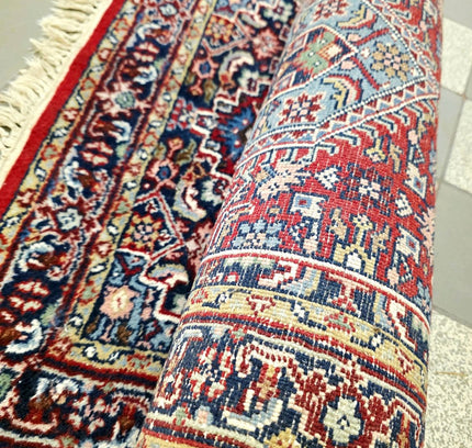 Authentic Hand-Knotted Persian Bidjar Runner Rug - 75cm x 150cm (Vintage Wool) - Yatva