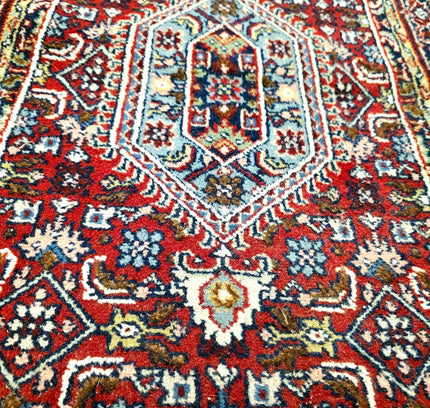 Authentic Hand-Knotted Persian Bidjar Runner Rug - 75cm x 150cm (Vintage Wool) - Yatva
