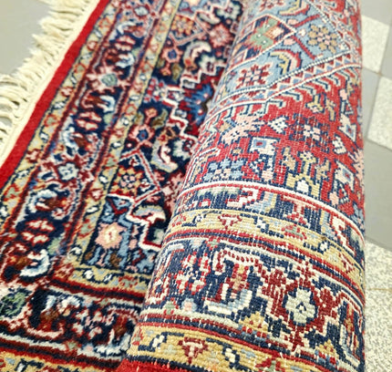 Authentic Hand-Knotted Persian Bidjar Runner Rug - 75cm x 150cm (Vintage Wool) - Yatva