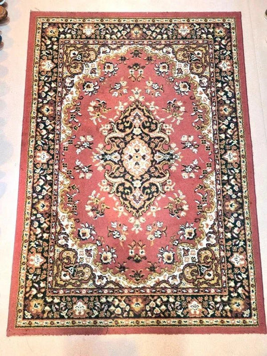 Authentic Hand - Knotted Persian Medallion Rug – 114cm x 160cm - Yatva