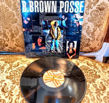 B. Brown Posse – B. Brown Posse Vinyl Record - Yatva