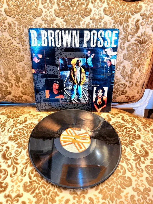 B. Brown Posse – B. Brown Posse Vinyl Record - Yatva