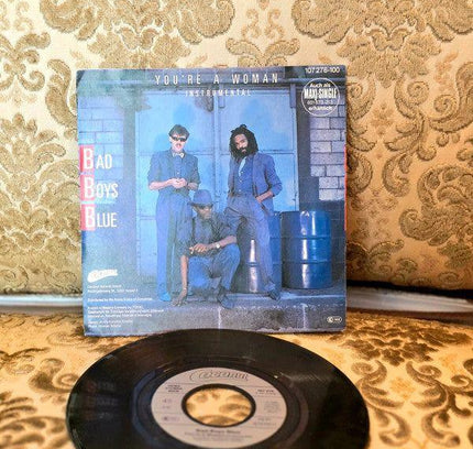 Bad Boys Blue – You're A Woman Vinyl Record - Yatva
