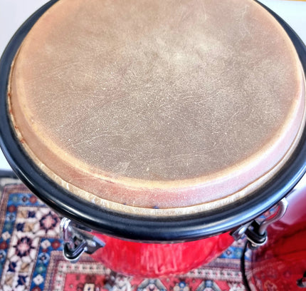 Beautiful Set of Two Congas Drums - Yatva