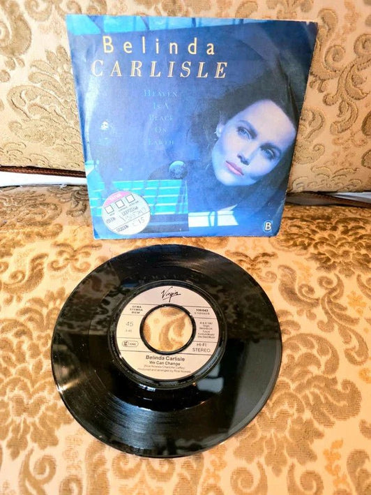 Belinda Carlisle – Heaven Is A Place On Earth Vinyl Record - Yatva