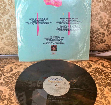 Bell Biv Devoe, Bobby Brown, Ralph Tresvant, Johnny Gill – Word To The Mutha! Vinyl Record - Yatva
