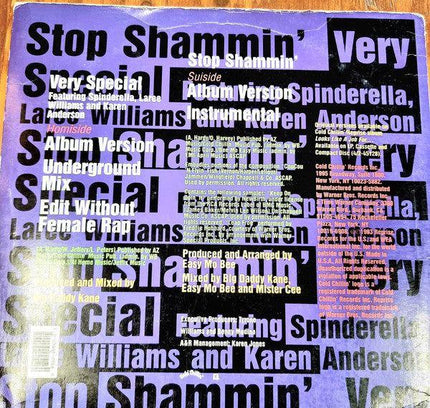 Big Daddy Kane – Very Special / Stop Shammin' - Record Vinyl - Yatva