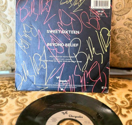 Billy Idol – Sweet Sixteen Vinyl Record - Yatva