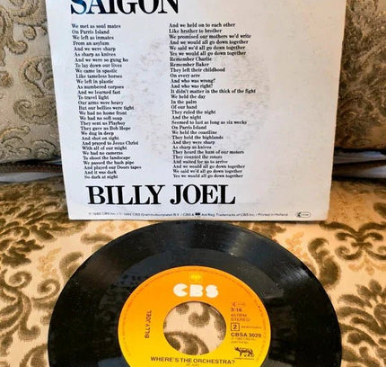 Billy Joel – Goodnight Saigon Vinyl Record - Yatva