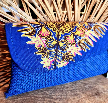 Brand African Ankara Maasai clutch bag - Yatva