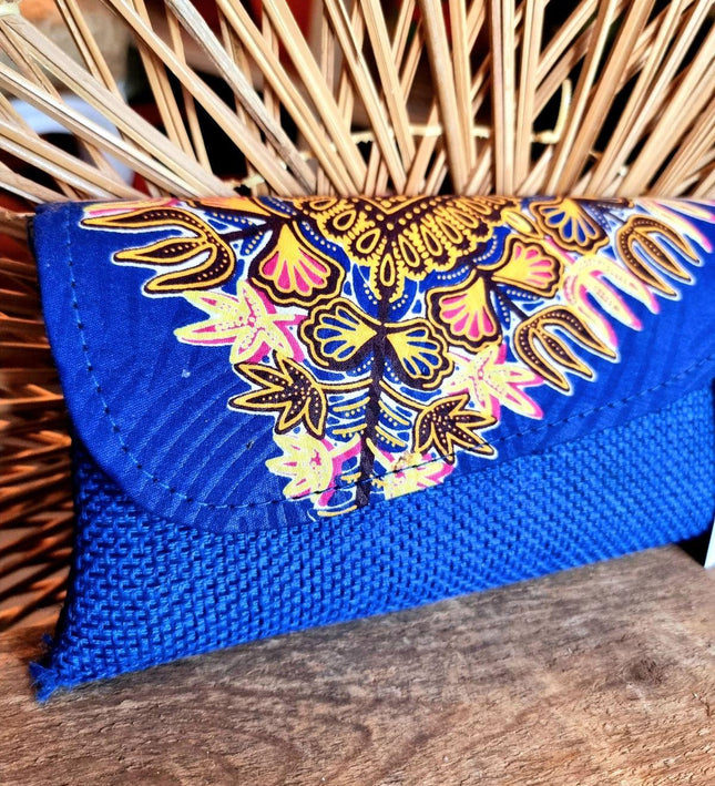 Brand African Ankara Maasai clutch bag - Yatva