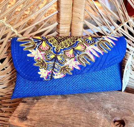 Brand African Ankara Maasai clutch bag - Yatva