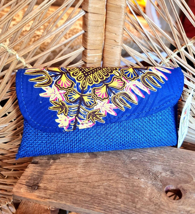 Brand African Ankara Maasai clutch bag - Yatva