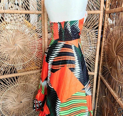 Brand New 1950's Inspired Ankara Dress - Yatva