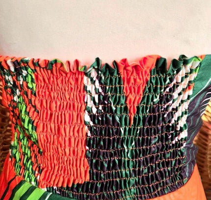 Brand New 1950's Inspired Ankara Dress - Yatva