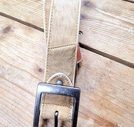Brand New 1990's Cowhide Belt - Yatva
