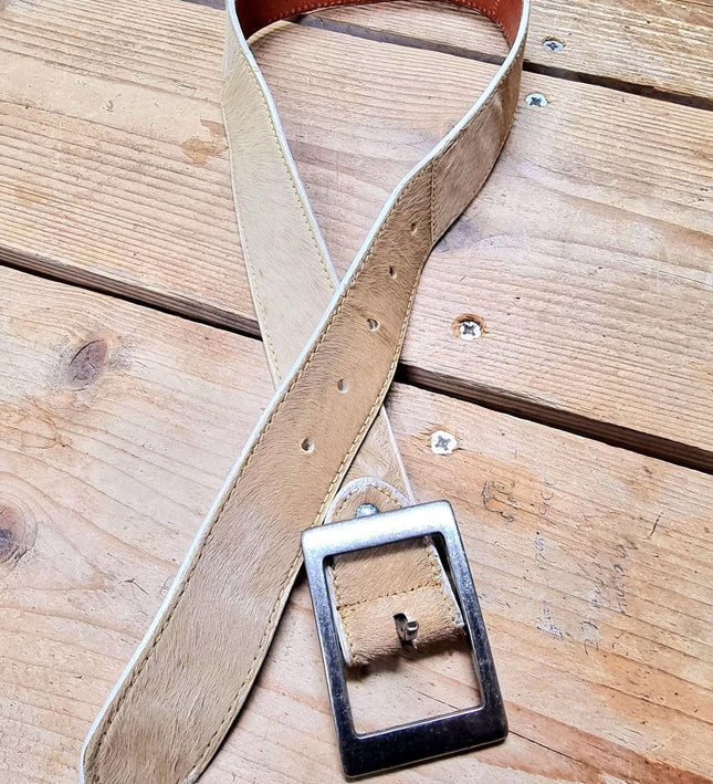 Brand New 1990's Cowhide Belt - Yatva