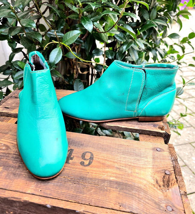 Brand New 80's Deadstock Creazioni Massimiliano Ankle Boots - Yatva