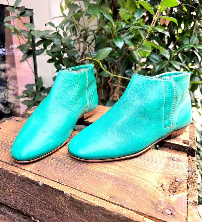 Brand New 80's Deadstock Creazioni Massimiliano Ankle Boots - Yatva
