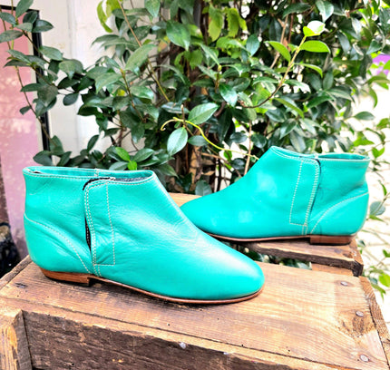 Brand New 80's Deadstock Creazioni Massimiliano Ankle Boots - Yatva