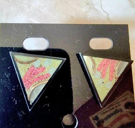 Brand New 80s Pierced Earrings - Yatva