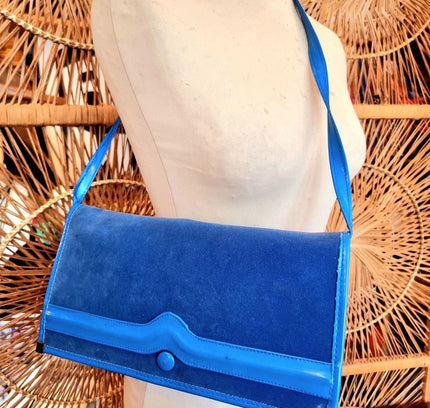 Brand New 80´s Vintage Clutch & Shoulder Bag - Yatva