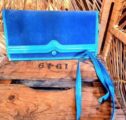Brand New 80´s Vintage Clutch & Shoulder Bag - Yatva