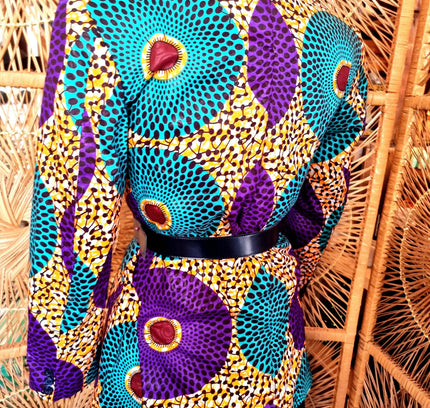 Brand New African Ankara Print Blazer Jacket - Yatva
