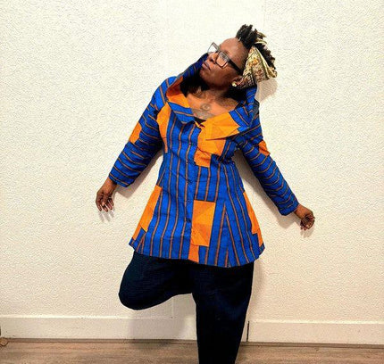 Brand New Ankara African Top - Yatva
