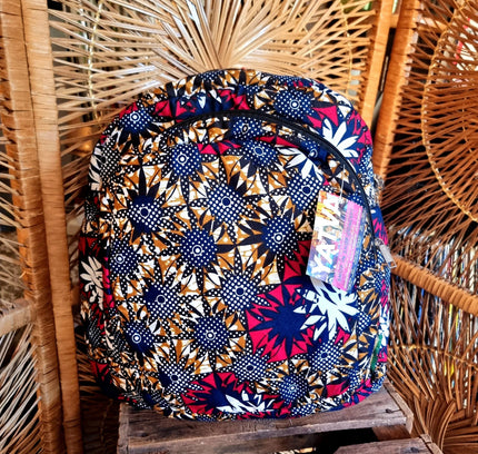 Brand New Ankara Vilsco Fabric Backpack - Yatva