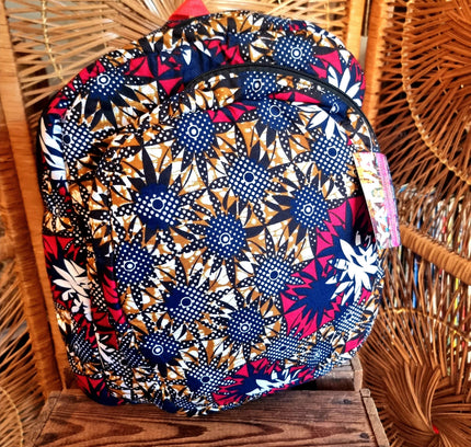 Brand New Ankara Vilsco Fabric Backpack - Yatva
