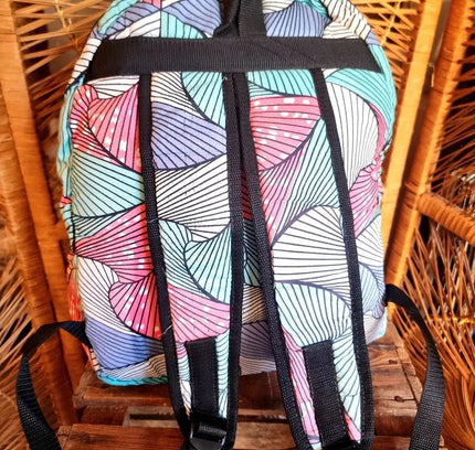 Brand New Ankara Vilsco Fabric Backpack - Yatva