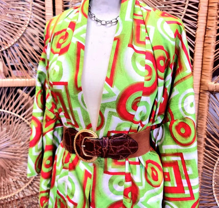 Brand New Ankara Vilsco Kimono Jacket - Yatva