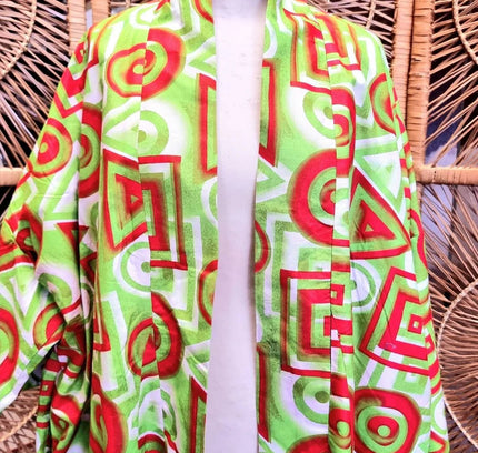 Brand New Ankara Vilsco Kimono Jacket - Yatva