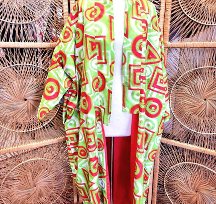 Brand New Ankara Vilsco Kimono Jacket - Yatva