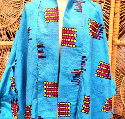 Brand New Ankara Vilsco Kimono Jacket - Yatva